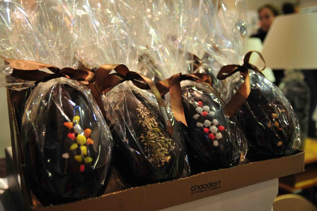 chocolart eggs